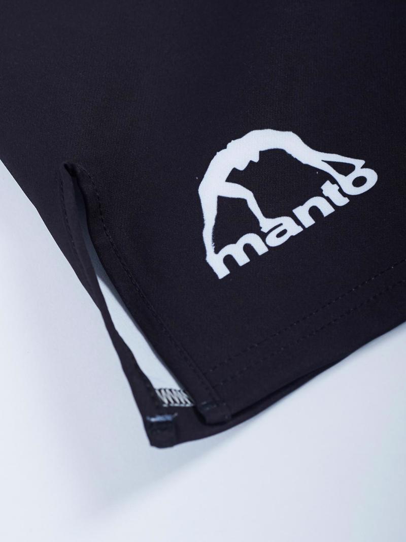 MANTO TEMPLATE FIGHT SHORTS-black